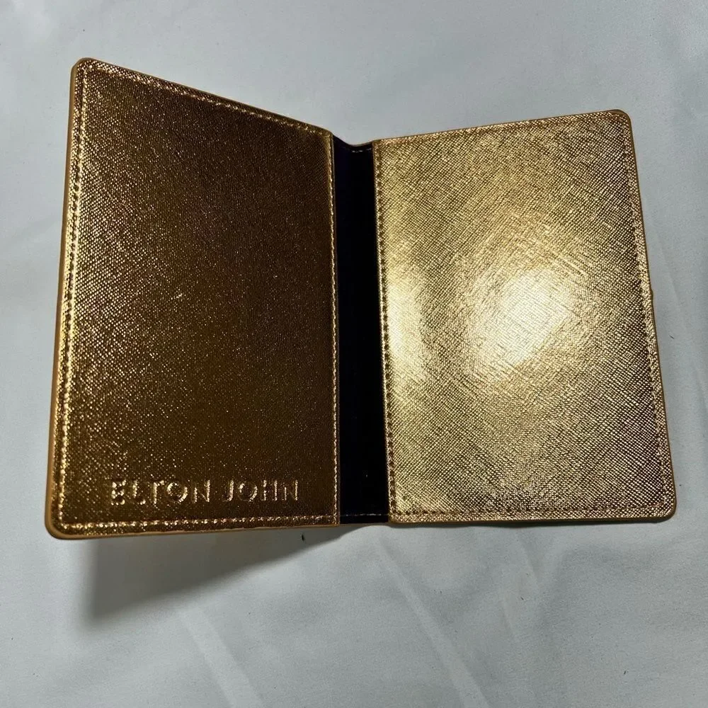 Elton John 2019 Farewell Memorabilia Tour Journal Passport Holder And Tag Bundle